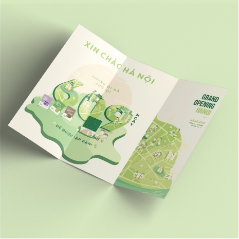 Thiết Kế Tờ Gấp 6 Mặt