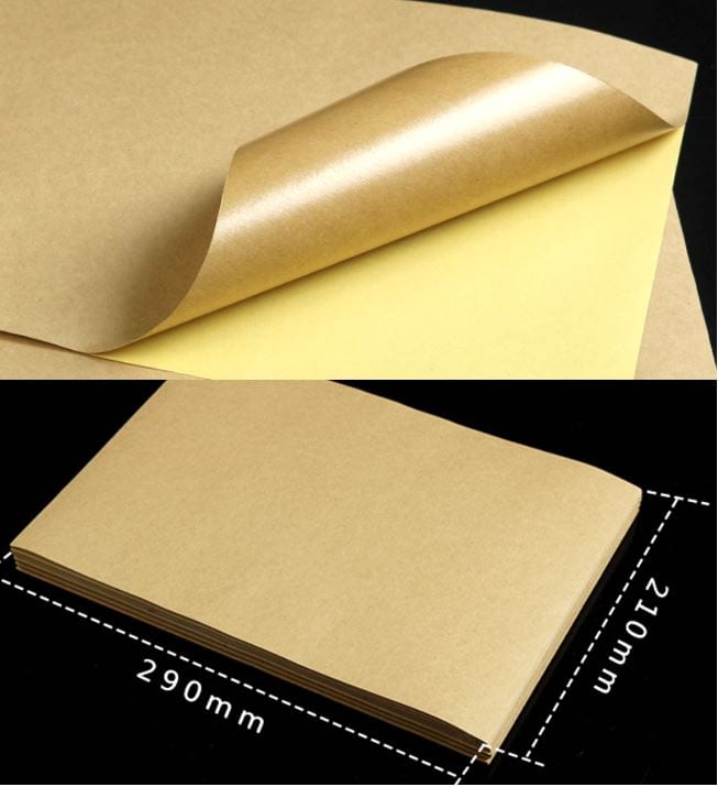 The gioi in an 20191121155445413Kraft Sticker Sheets